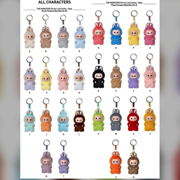 NEW LABUBUS - PIN FOR LOVE! - Picture 1 of 1